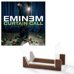 Eminem Curtain Call - Double Vinyl Album & Crosley Record Storage Display Lay Stand -Office Electronics Store iweminemcurtaincall display 19576.1708253106