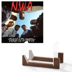 N.W.A. Straight Outta Compton - Vinyl Album & Crosley Record Storage Display Lay Stand -Office Electronics Store iwn.w.a.straightouttacompton display 20694.1708253105