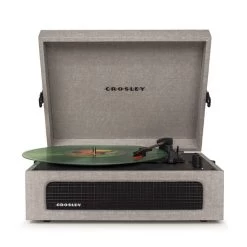 Crosley Voyager Bluetooth Portable Turntable - Grey + Bundled Majority D40 Bluetooth Speakers - Black -Office Electronics Store iwvoyagergrey 3df2c489 96b8 4d6d bb18 c277402642a6 07862.1657071909