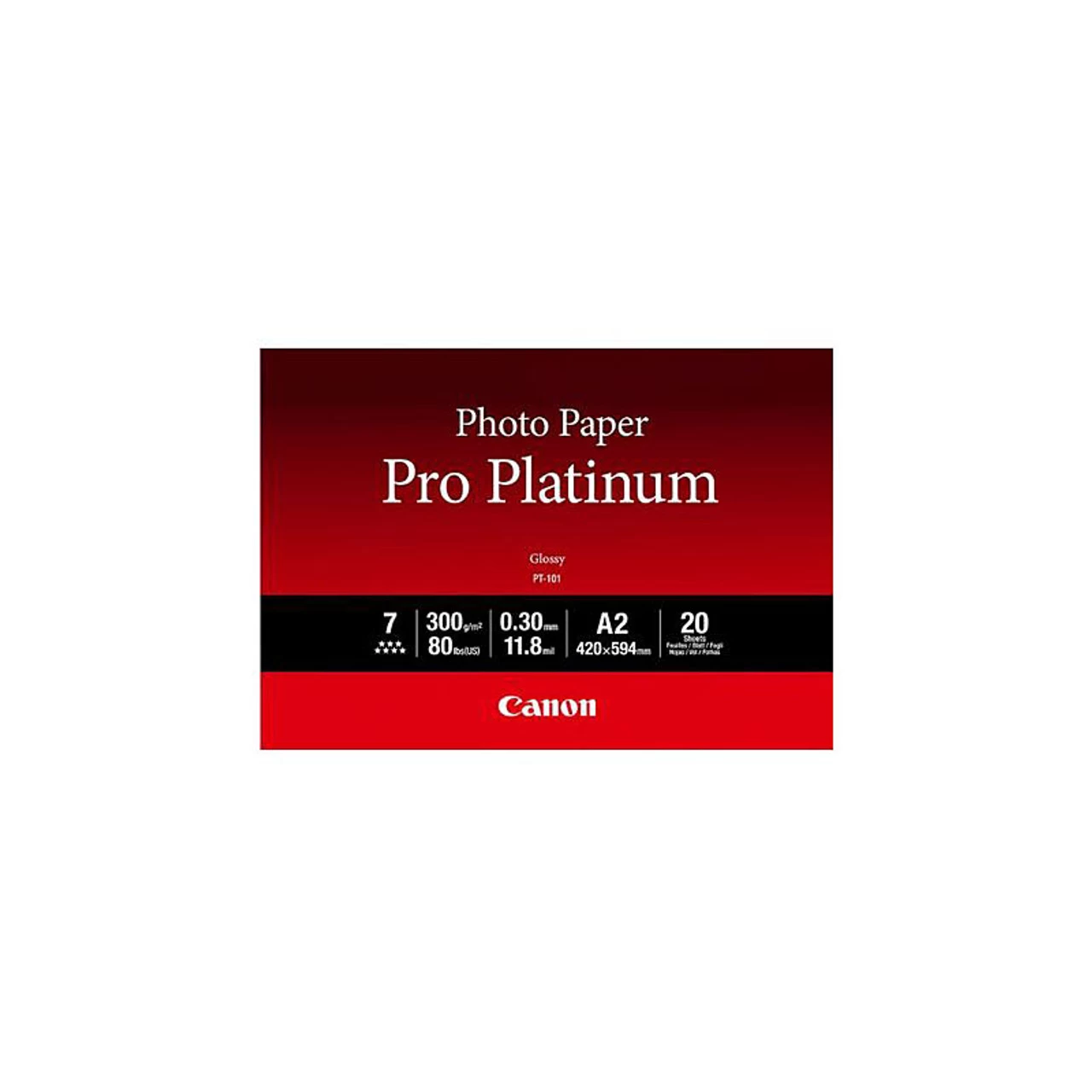 Canon® CANON A2 Pro Platinum 20sh 3 Canon® CANON A2 Pro Platinum 20sh