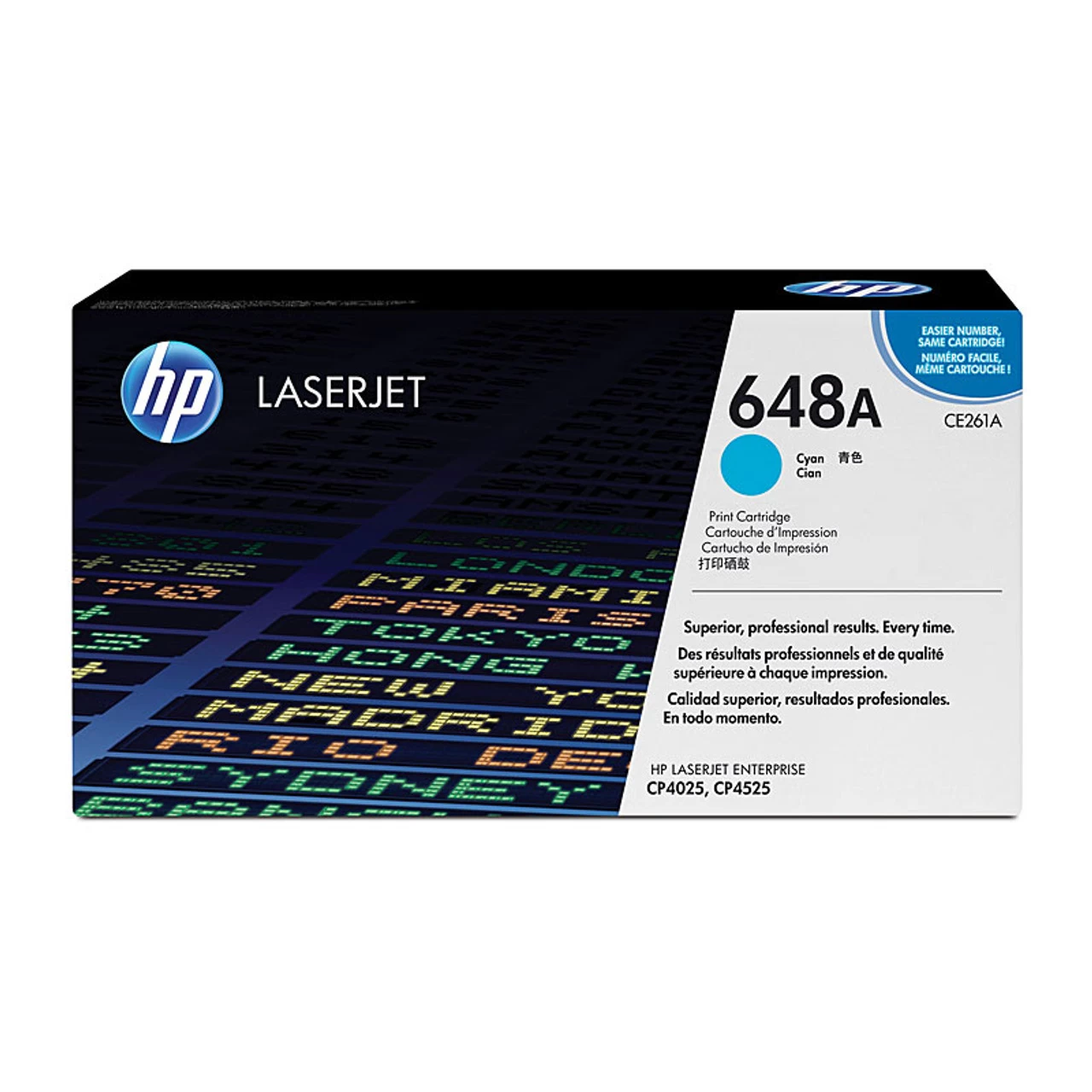 HP 648A Cyan Toner CE261A 3 HP 648A Cyan Toner CE261A