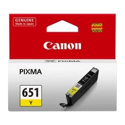 Canon® CANON CLI651 Yellow Ink Cartridge